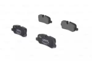 Image of Bosch 0986494148 BP1059 Brake Pad Set Disc Brake Rear Axle