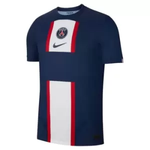 Image of Nike Paris Saint Germain Home Authentic Shirt 2022 2023 - Blue