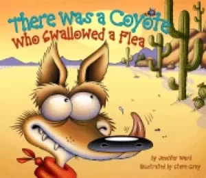 Image of there was a coyote who swallowed a flea