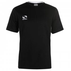 Sondico Fundamental Polyester Football Top Mens - Black/White