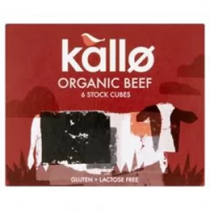 image of Kallo Organic Beef Stock Cubes 66g