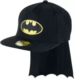 image of Batman Batman Logo mit Umhang Cap black