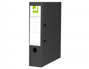 Image of Q-Connect Black A4 Polypropylene Lever Arch File (Pack of 10)