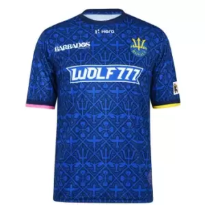Image of Team Barbados Royals Replica Match Cricket Shirt - Blue