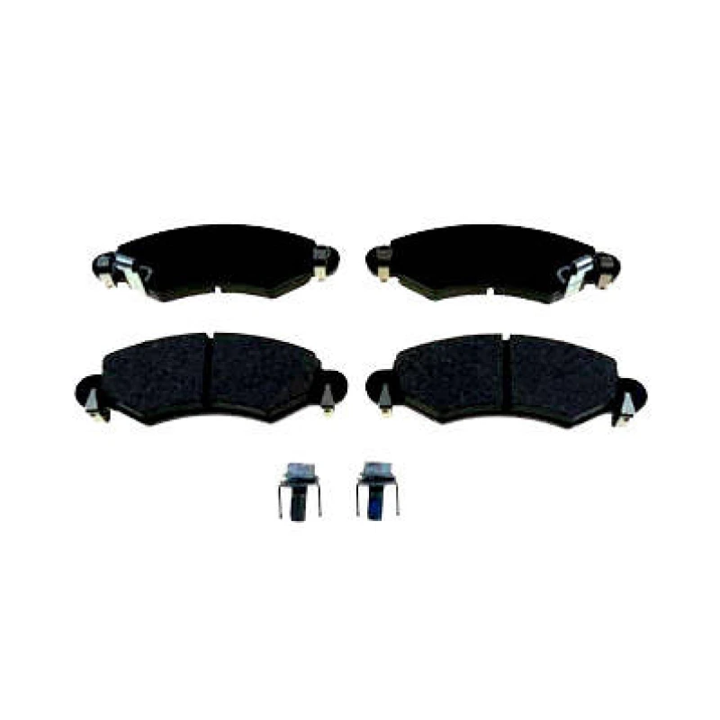 Image of ZIMMERMANN 23253.160.1 Brake pad set Front Axle, with acoustic wear warning, Photo corresponds to scope of supply, with bolts/screws Brake Pad Set,di