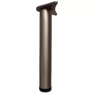 Image of GTV Adjustable Breakfast Bar Worktop Support Table Leg 1100mm - Colour Satin, Pa