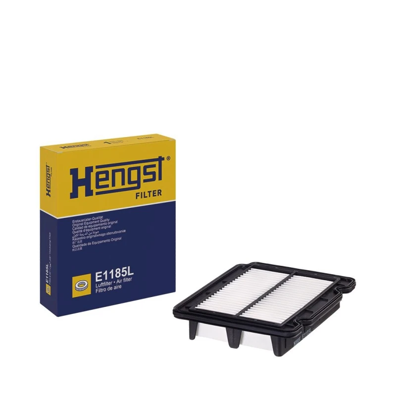 Image of HENGST FILTER E1185L Air filter Filter Insert Air Filter (8)