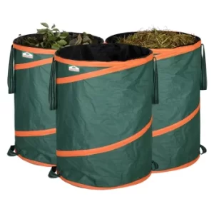 image of Pop Up Garden Waste Bag 3Pcs 165L