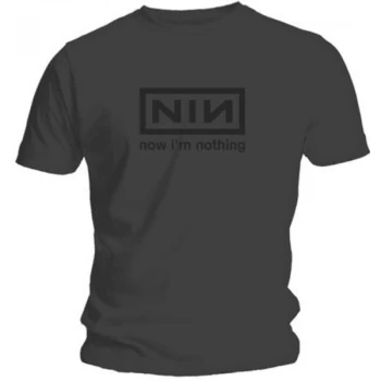 Image of Nine Inch Nails 'Now Im Nothing' Mens Small T-Shirt - Black
