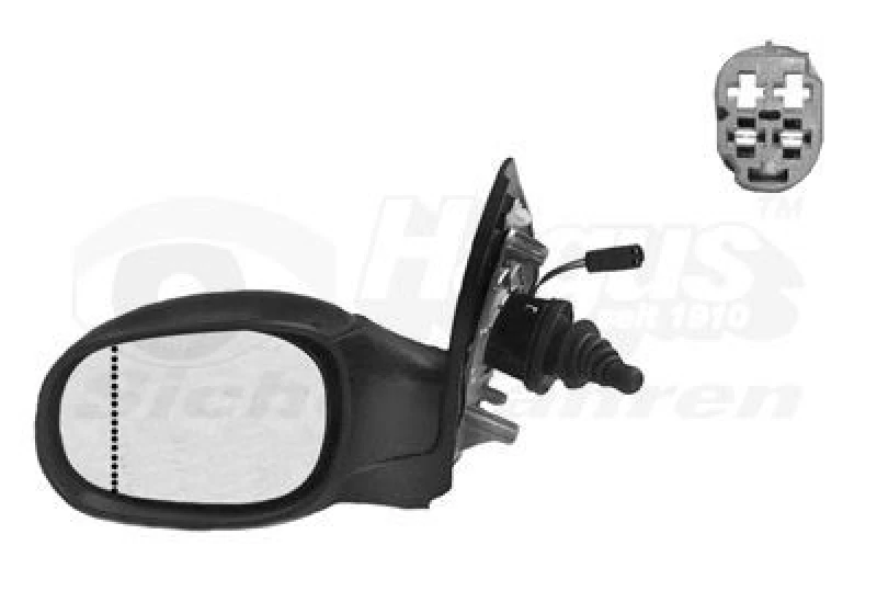 Image of VAN WEZEL Wing mirror VAN WEZEL 4028813