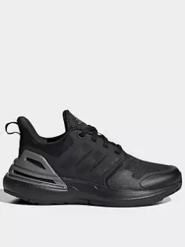 Image of adidas Unisex Kids Rapidasport, Black, Size 4