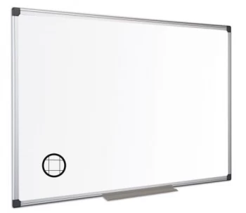 Image of Bi-Office Maya Gridded Mgnetic Alu Frame WTboard 120x90cm DD 45753BS