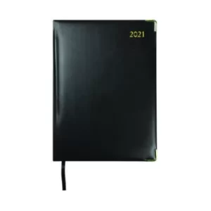 Image of Collins Manager Diary Week To View Appointment Black 2022 1210V