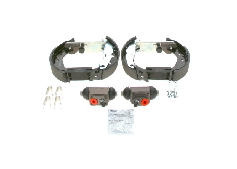 Image of Bosch 0 204 114 586 Brake Set, drum brakes with wheel brake cylinder Brake Set,drum brakes (3859)