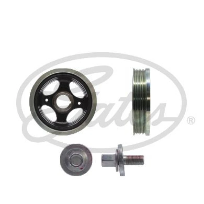 Image of GATES Crankshaft pulley GATES TVD1158A