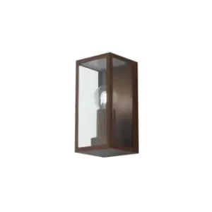 Image of Lanterne de jardin Mondrian Bronze ampoules 23,6cm