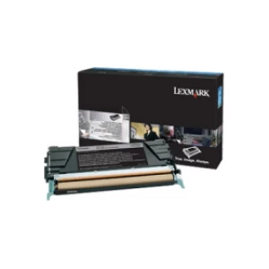 image of Lexmark 24B6020 Black Laser Toner Ink Cartridge