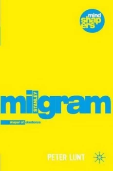 Image of Stanley Milgram by Peter Lunt Book