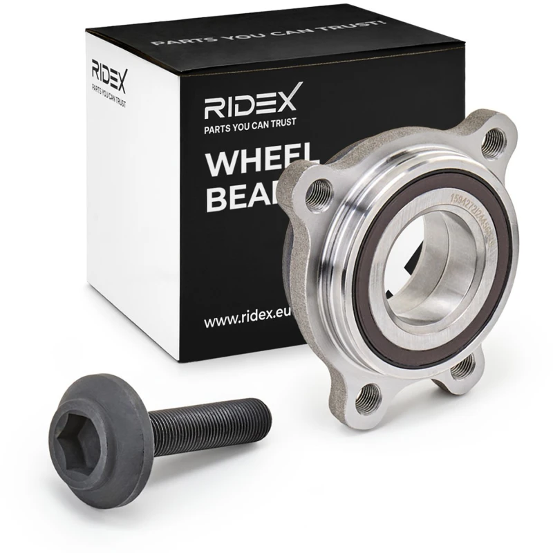 Image of RIDEX 654W1594 Wheel bearing kit with integrated ABS sensor Wheel Bearing Kit (654)