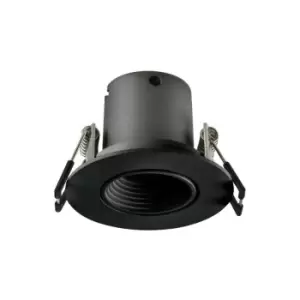 image of Integral Mini Tiltable Downlight 50mm Cutout 3.3W 170LM 52LM/W 4000K 15 Beam Non Dimmable Finish-F Black