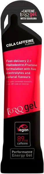 image of TORQ Energy Gel Guarana Caffeine (45g) NO SIZE COLA