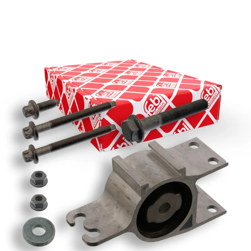 Image of FEBI BILSTEIN 44172 Arm Bushes Rear, with fastening/mounting material, with fastening material Control Arm-/Trailing Arm Bush (251)