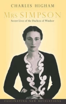 Image of Mrs Simpson by Charles Higham Paperback