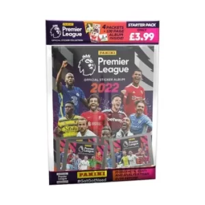 image of Panini's 2022 Premier League Sticker Starter Pack