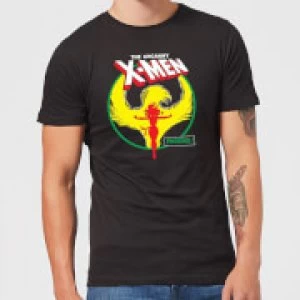 Image of X-Men Dark Phoenix Circle Mens T-Shirt - Black - XXL