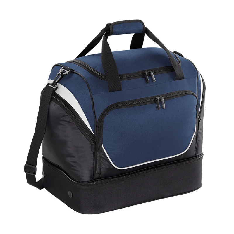 Image of Quadra Mens Pro Team Hardbase 40L Holdall in Navy Navy Male