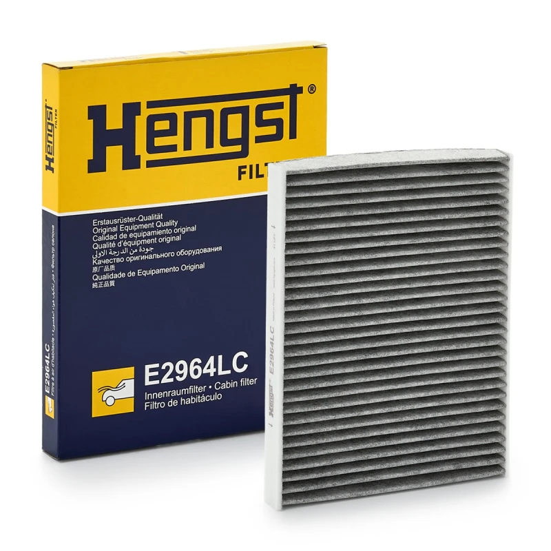 Image of HENGST FILTER E2964LC Pollen filter Activated Carbon Filter Filter,interior air (424)