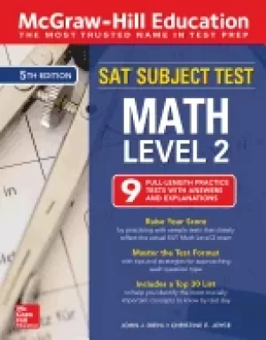 Image of mcgraw hill education sat subject test math level 2 fifth edition