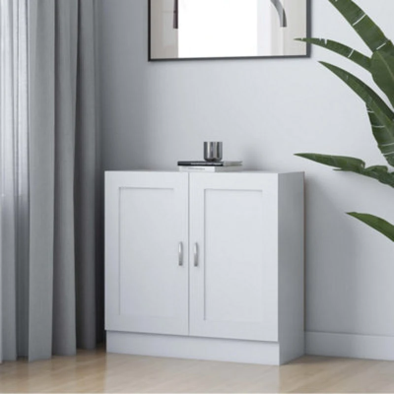 Image of VIDAXL Vidaxl - Book Cabinet White 82.5x30.5x80cm Engineered Wood 8720286133873