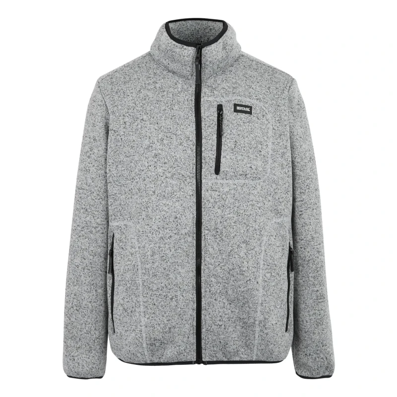 Image of Zipped fleece Regatta Barlee Gris Male M
