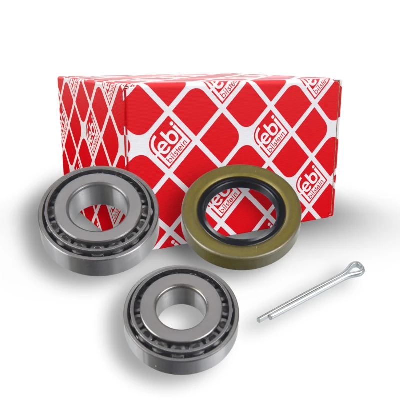 Image of FEBI BILSTEIN 31529 Wheel bearing kit Rear Axle Right, with shaft seal Wheel Bearing Kit (654)