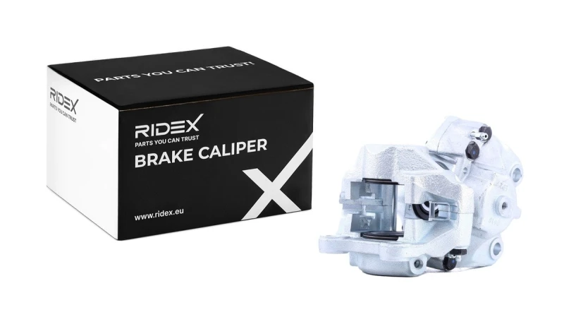 Image of RIDEX 78B2013 Brake caliper Front Axle, without holder Cast Iron Brake Caliper (78)