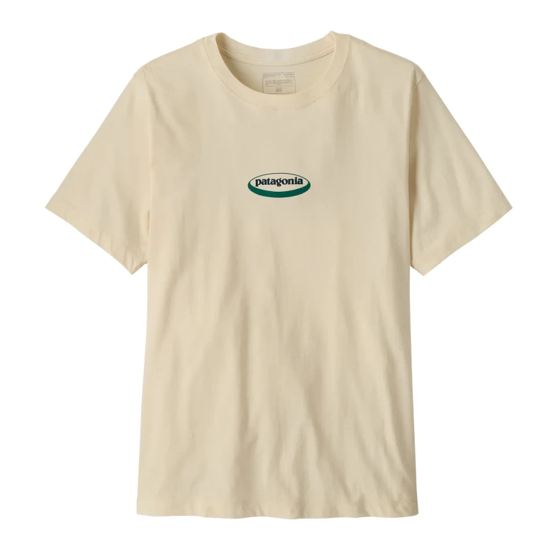 Image of T-Shirt Patagonia '95 Oval Logo Beige Male S