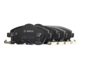 Image of Bosch Brake pad set 0 986 494 625 Brake pads,Brake pad set, disc brake OPEL,VAUXHALL,Corsa C Schragheck (X01),Meriva A (X03),Tigra TwinTop (X04)