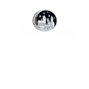 Image of Harry Potter Sterling Silver Hogwarts Castle Spacer bead