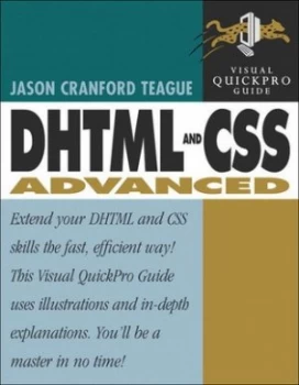 Image of Dhtml and Css Advanced by Jason Cranford Teague Book