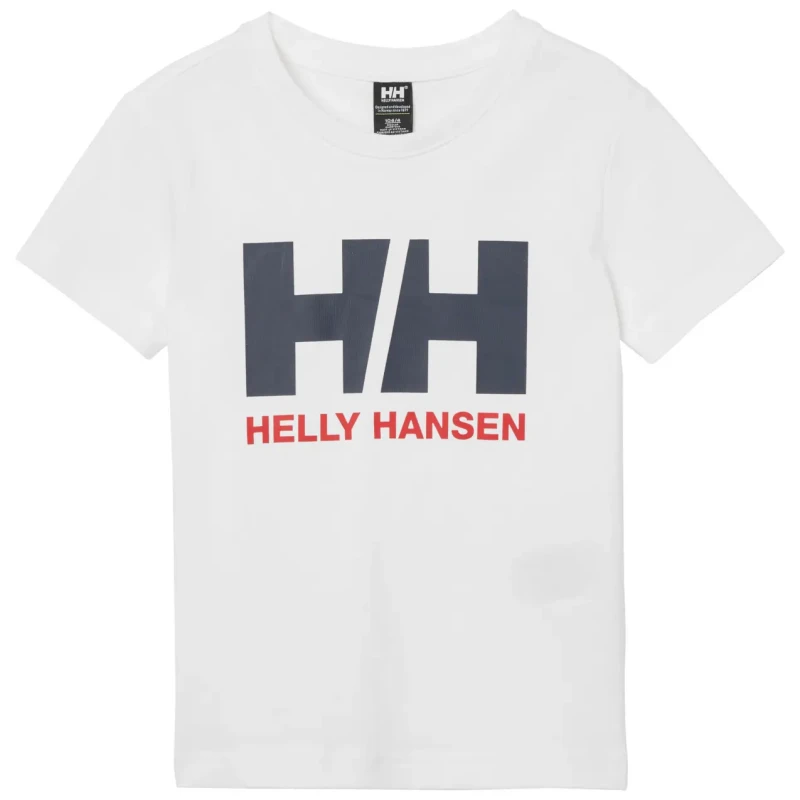 Image of Helly Hansen Kid's T-Shirt Helly Hansen Hh Logo Blanc Unisex 5 ans