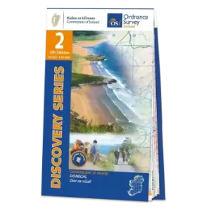Image of Map of County Donegal: OSI Discovery 02