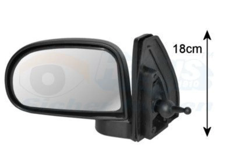 Image of VAN WEZEL Wing mirror VAN WEZEL 8203803