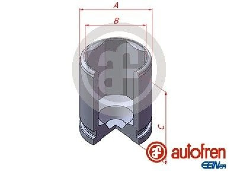 Image of AUTOFREN SEINSA Brake caliper piston AUTOFREN SEINSA D025603