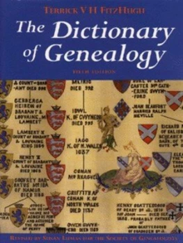 Image of The Dictionary of Genealogy by Susan Lumas Hardback