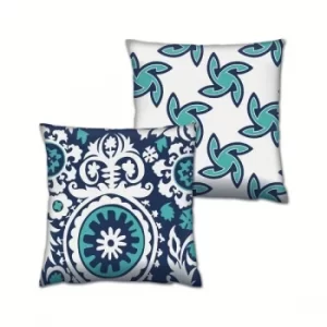 Image of AB-4699-4636 Multicolor Cushion Set (2 Pieces)