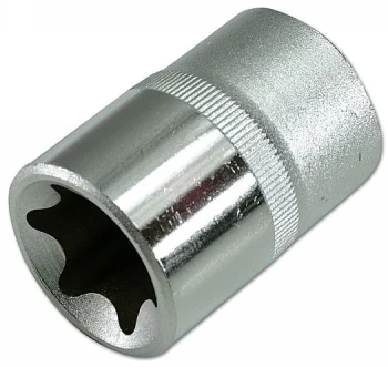 image of Laser Tools 1535 Star Socket 1/2"D - E8 Chrome Vanadium