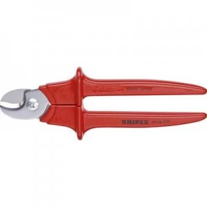 Image of Knipex 95 06 230 VDE wire cutter Suitable for (cable stripping) Single/multi-core aluminium and copper cables 16mm 50 mm² 1