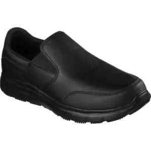 Image of Skechers Work Flex Advantage Bronwood Shoe Black Size 13