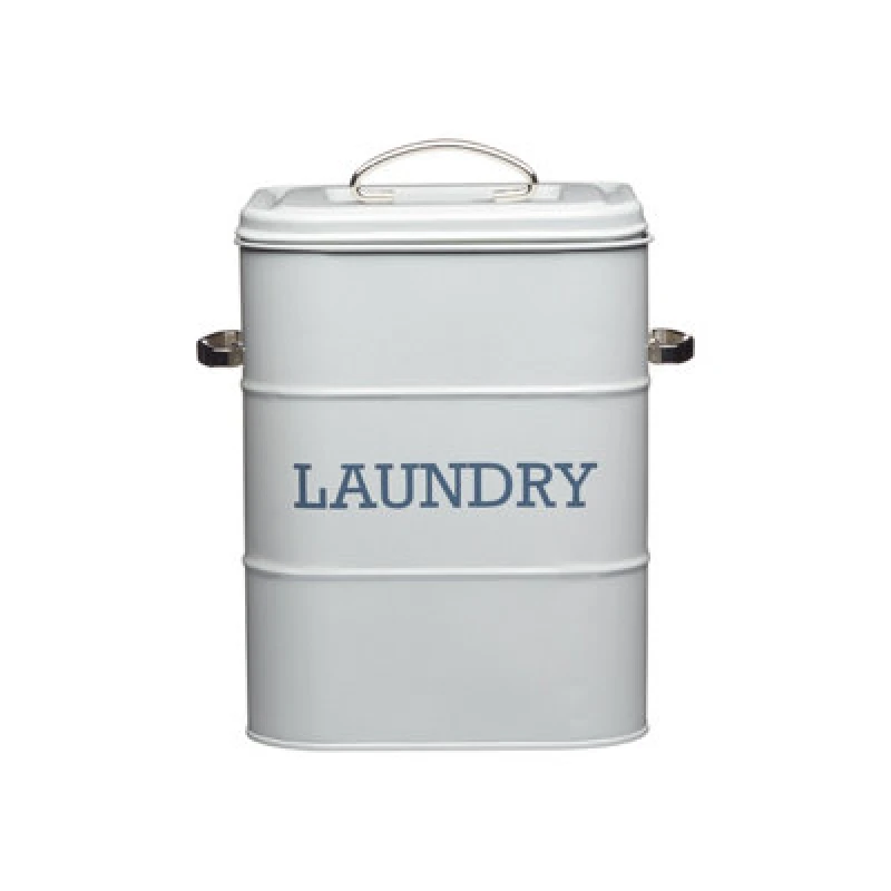 Image of Living Nostalgia French Grey Laundry Tin Grey
